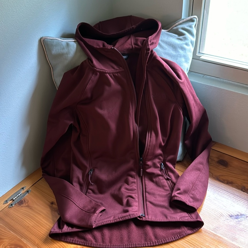 North Face side zip fitted jacket
